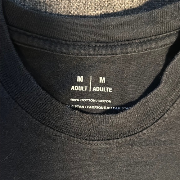 Michaels Black Short Sleeve Tee with Vintage Graphic - Picture 2 of 4